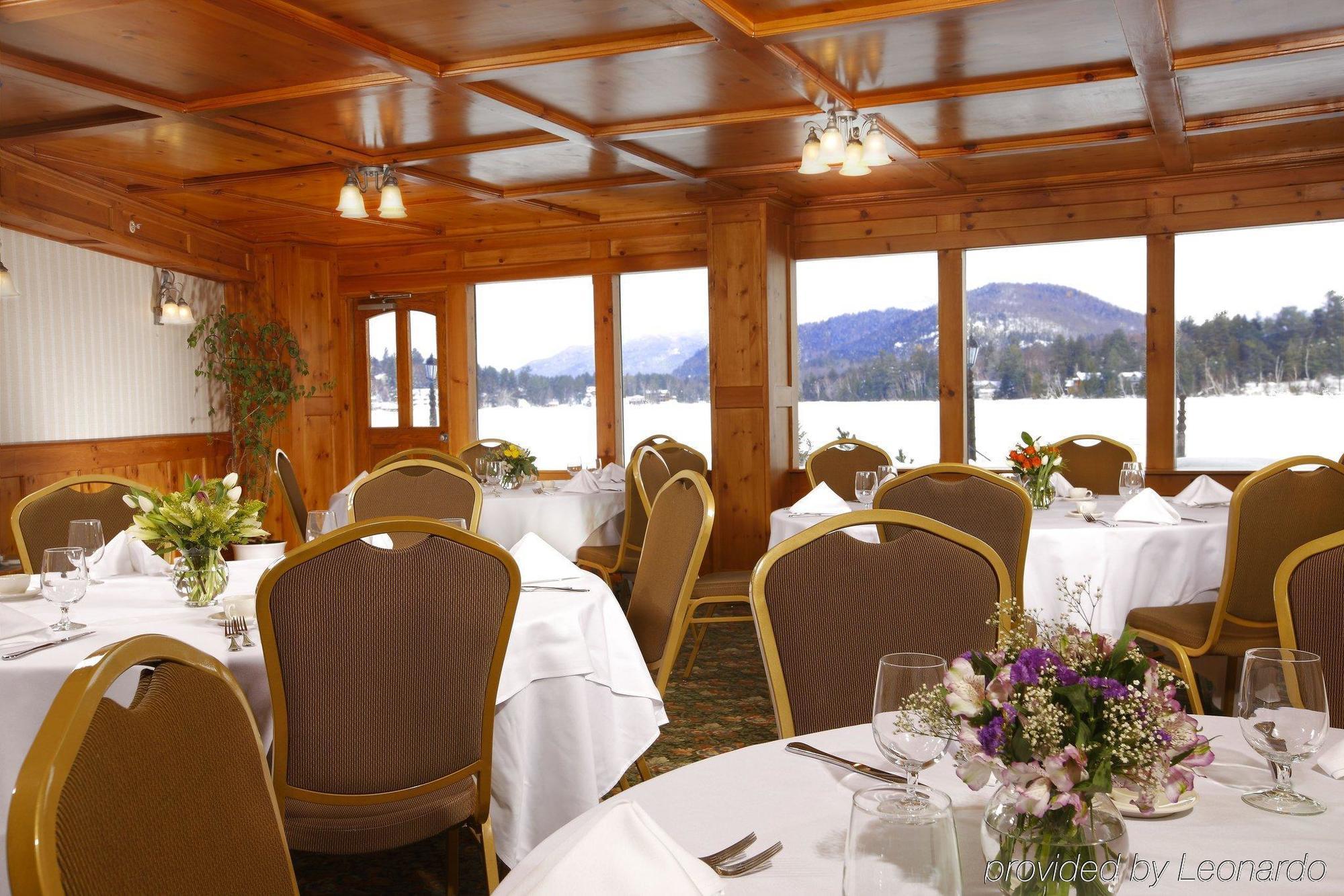 Golden Arrow Lakeside Resort Lake Placid Restaurante foto