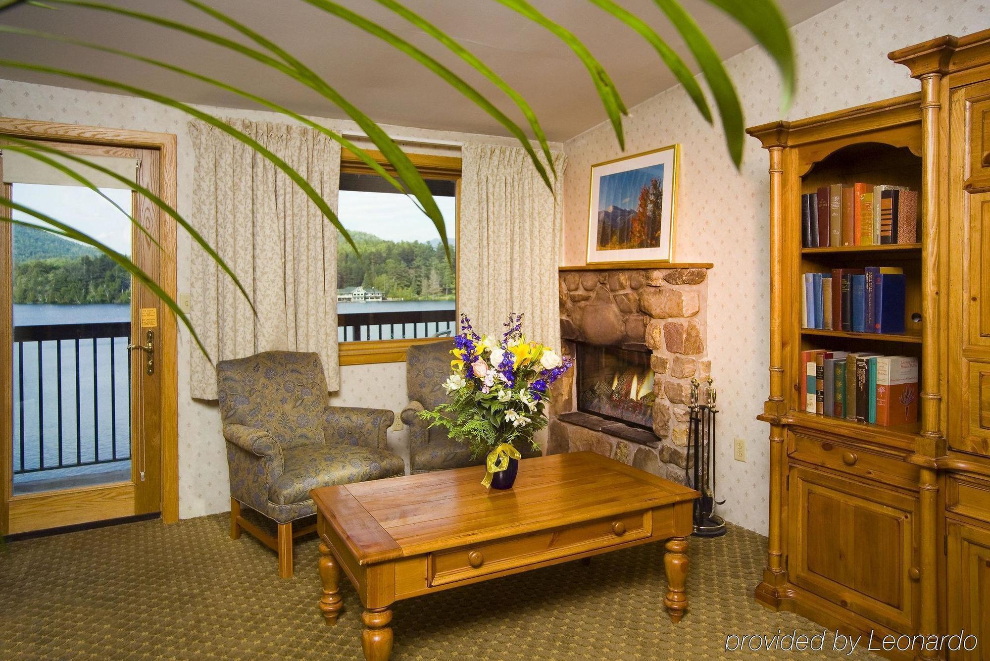 Golden Arrow Lakeside Resort Lake Placid Interior foto